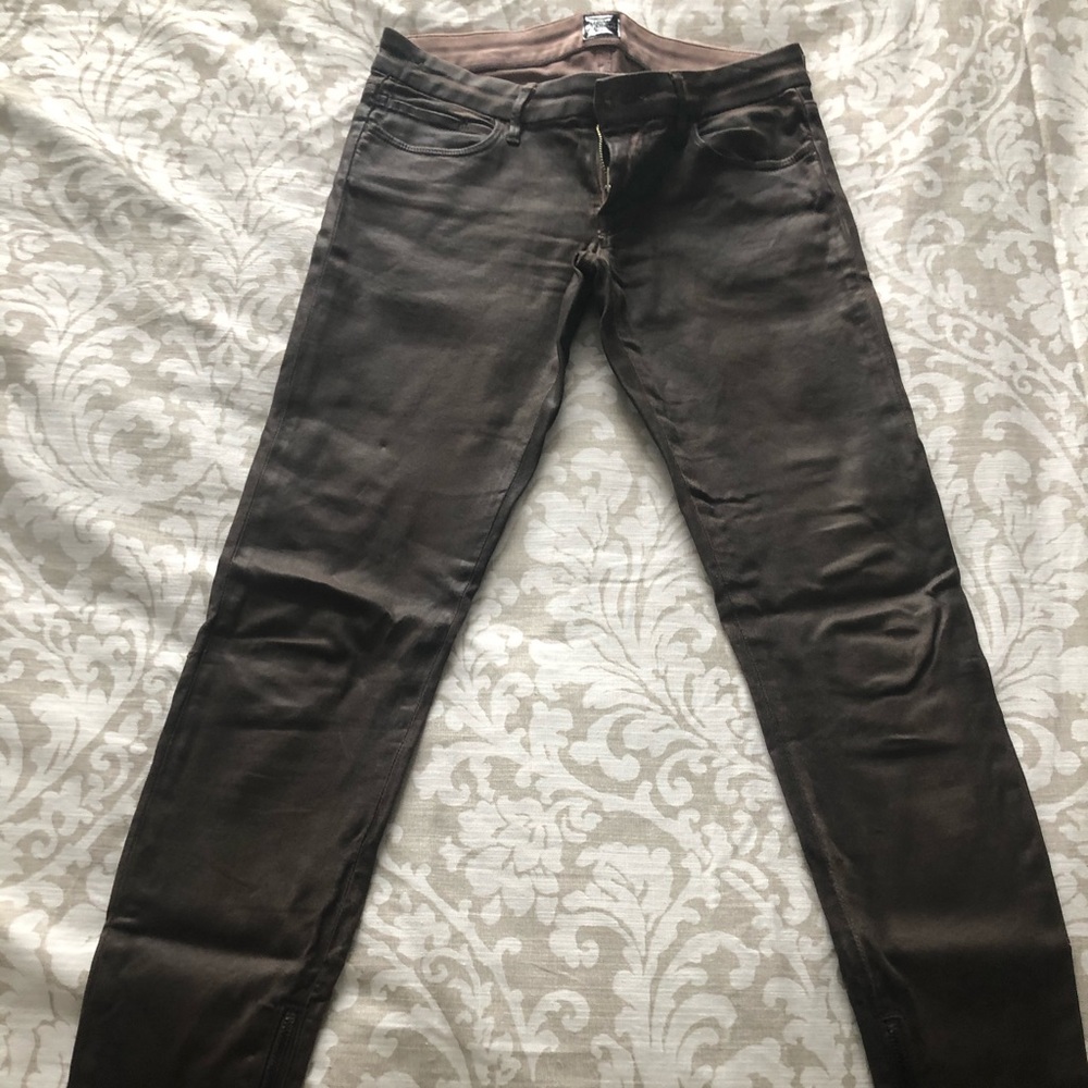 Marciano low rise brown jeans